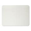 Charles Leonard Magnetic Dry Erase Board, Two Sided, Plain/Plain, 9" x 12", PK3 35130